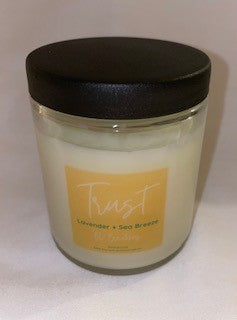 TRUST CANDLE- Sea Breeze and Lavender